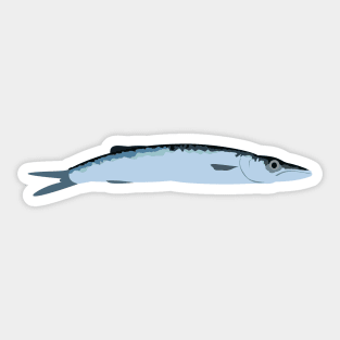 Pacific Saury Sticker